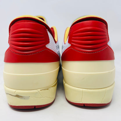 Jordan 2 Retro Low SP Off-White White Red
