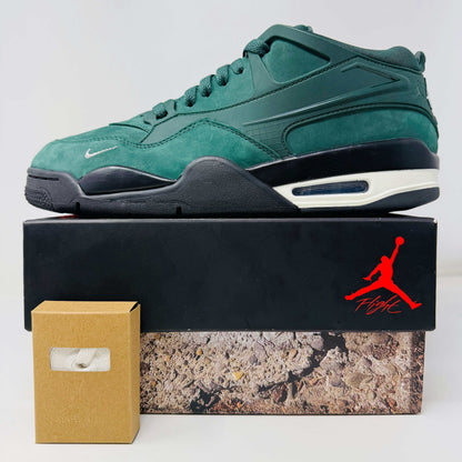Jordan 4 RM SP Nigel Sylvester Grandma's Driveway green sneaker with box and white laces 2024