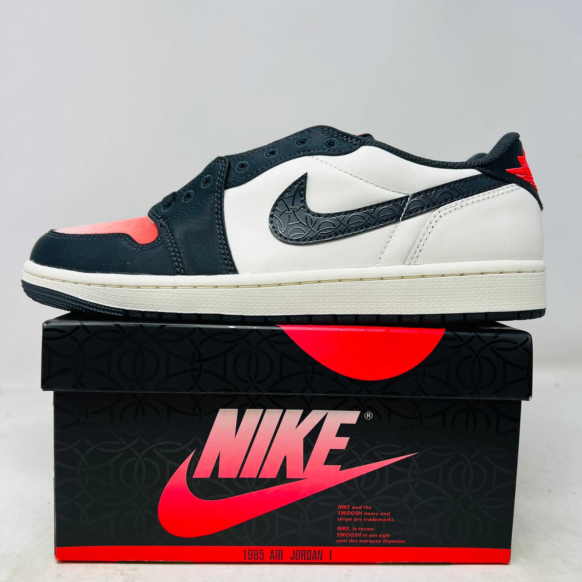 Jordan 1 Retro Low OG PSG Paris Saint-Germain in brand new condition on Nike box, 2024 edition.