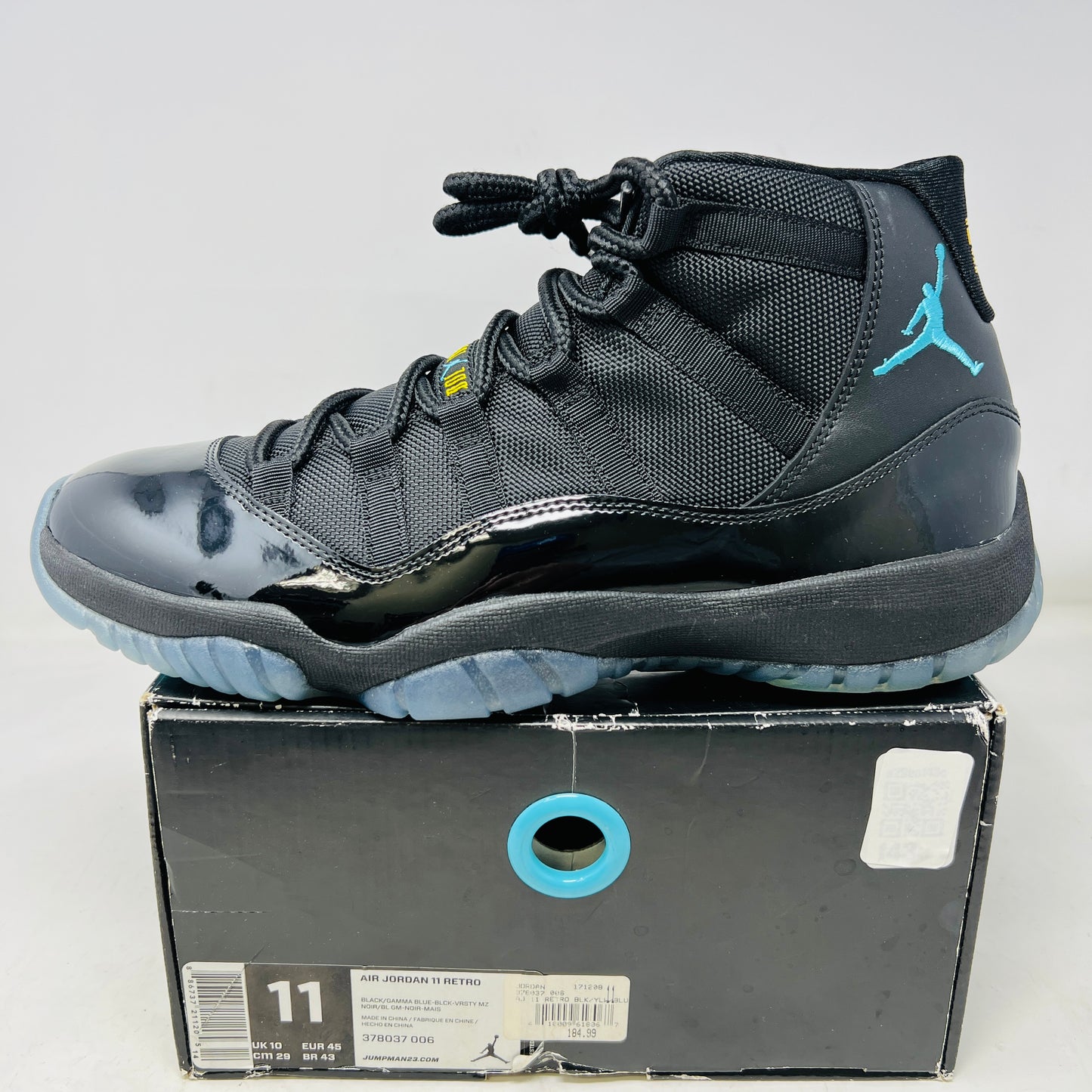 Jordan 11 Retro Gamma Blue