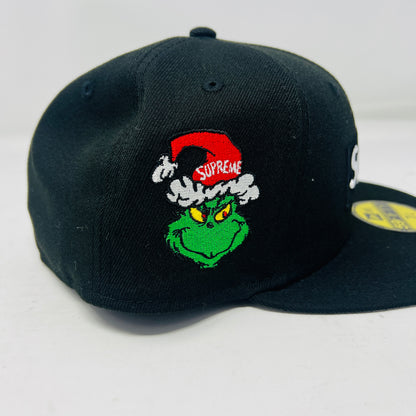 Supreme Grinch Box Logo New Era 59Fifty Fitted Cap Black