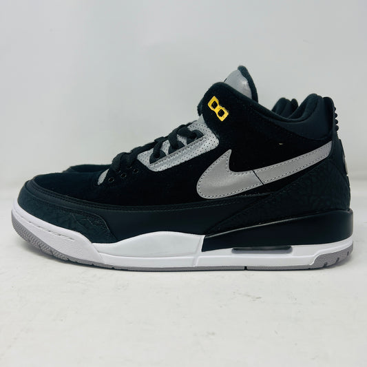 Jordan 3 Retro Tinker Black Cement Gold