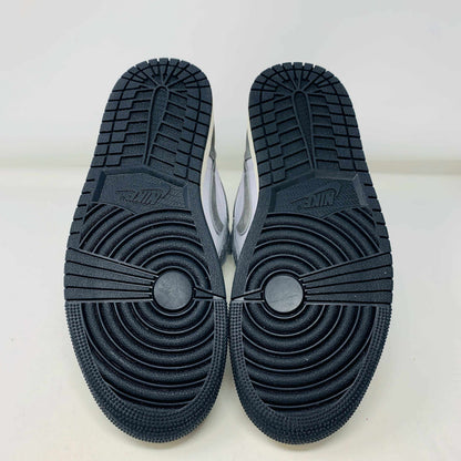Jordan 1 Washed Black sneakers with black laces, 2023, brand new condition.
