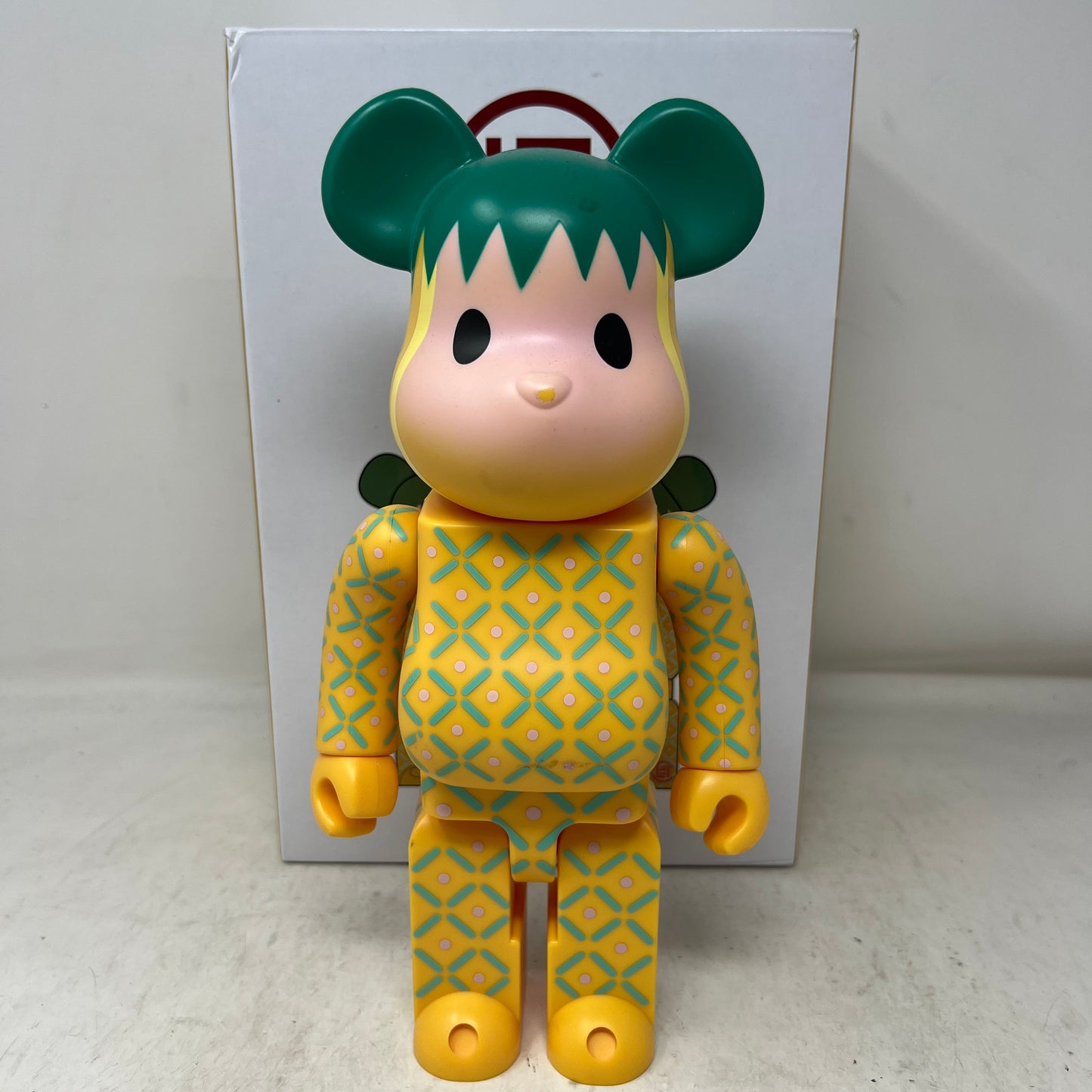 Bearbrick x CLOT Summer Fruits Pink Pineapple 400% Set