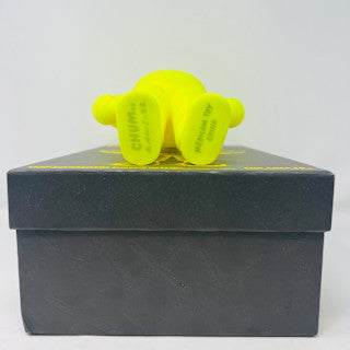 KAWS Chum Vinyl Figure Yellow 2022 brand new on box.