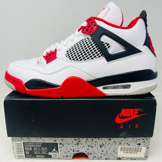 Jordan 4 Retro Fire Red