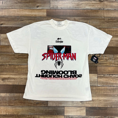 Civil Regime x Marvel Spider-Man Myles Morales white graphic t-shirt brand new
