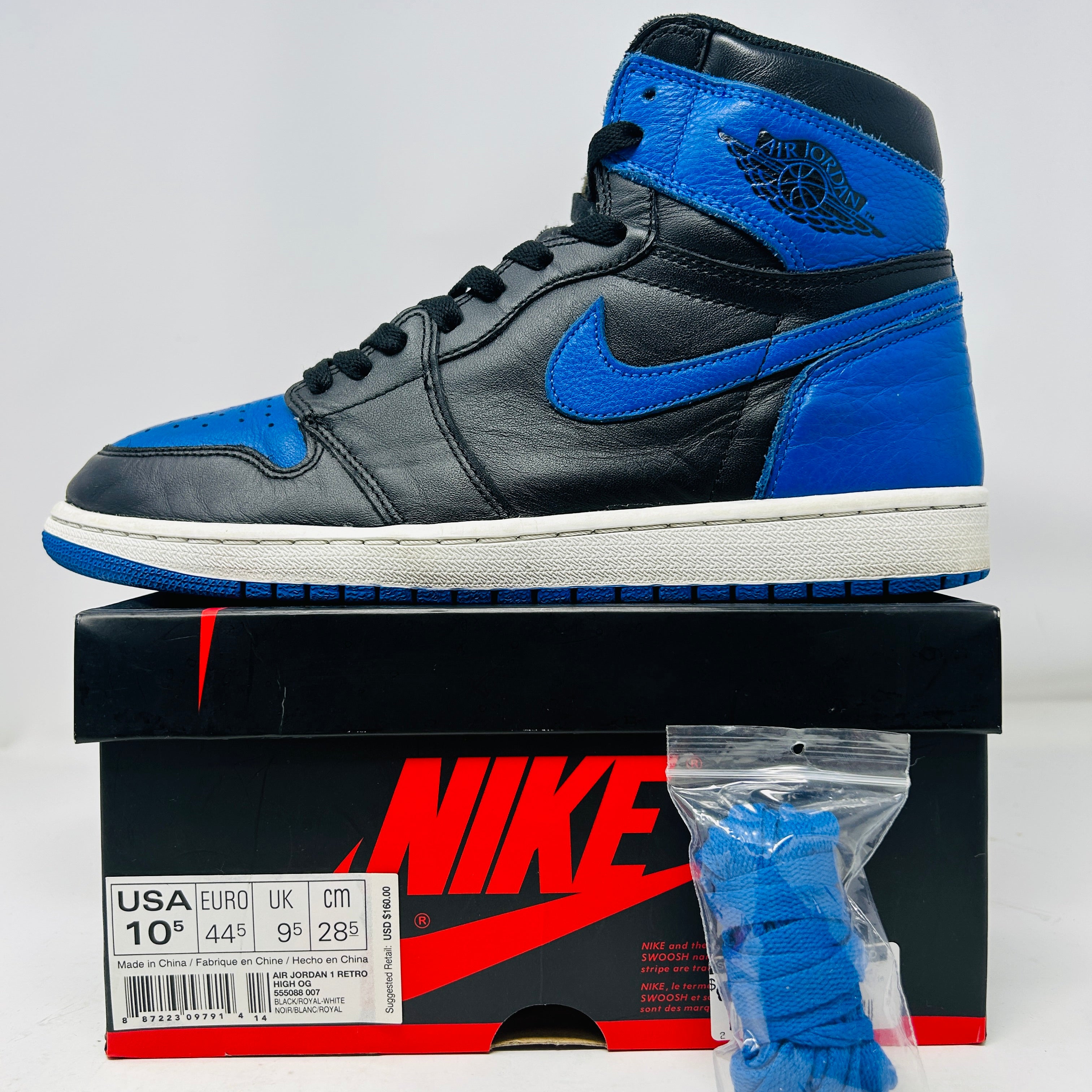 Nike Air Jordan 1 ロイヤル　2017 激安 Brand New Nike Air Jordan 1 Retro High OG Royal 2017 Size 9.5