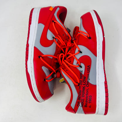 Nike Dunk Low Off-White University Red