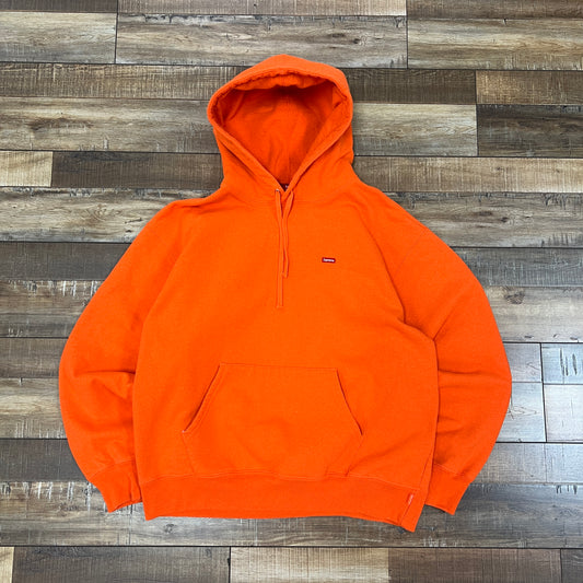 Supreme Small Box Hooded Sweatshirt (SS24) Bright Orange