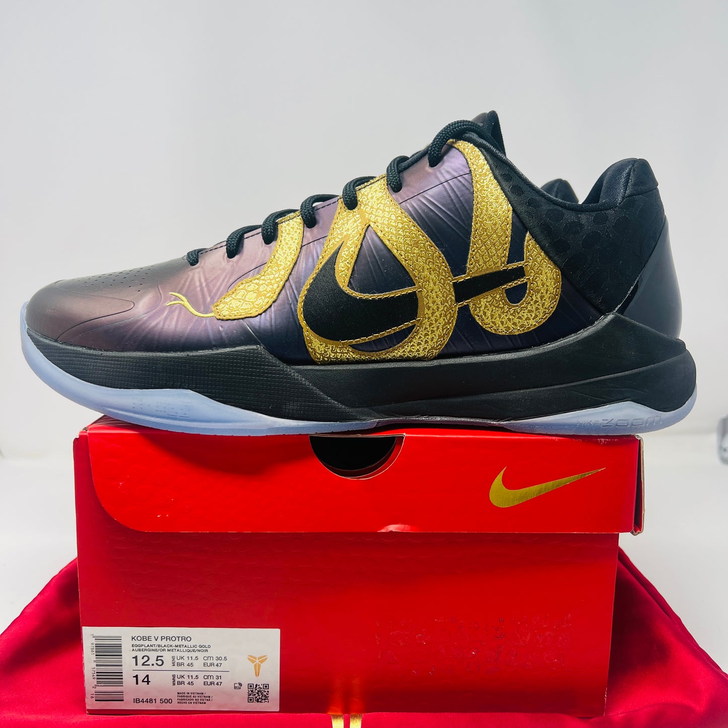 Nike Kobe 5 Protro Year of the Mamba Eggplant