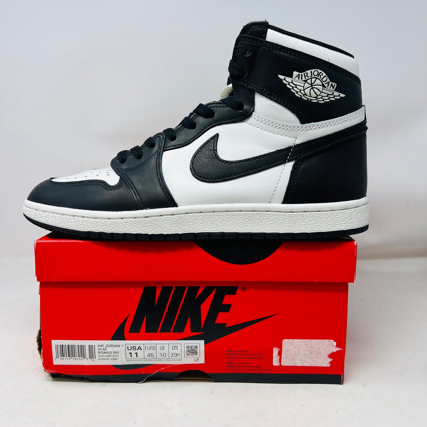 Jordan 1 Retro High '85 Black White (2023)