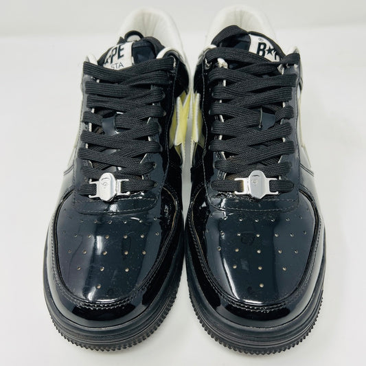 A Bathing Ape Bape Sta #2 Black Patent