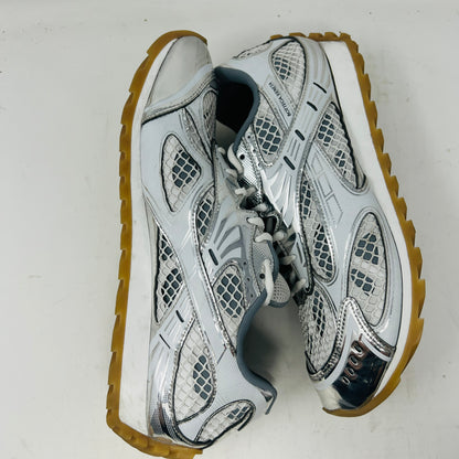 Bottega Veneta Orbit Silver White