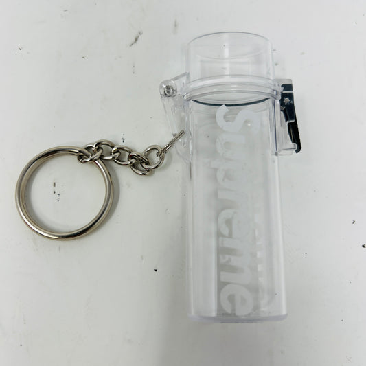 Supreme Waterproof Lighter Case Keychain Clear