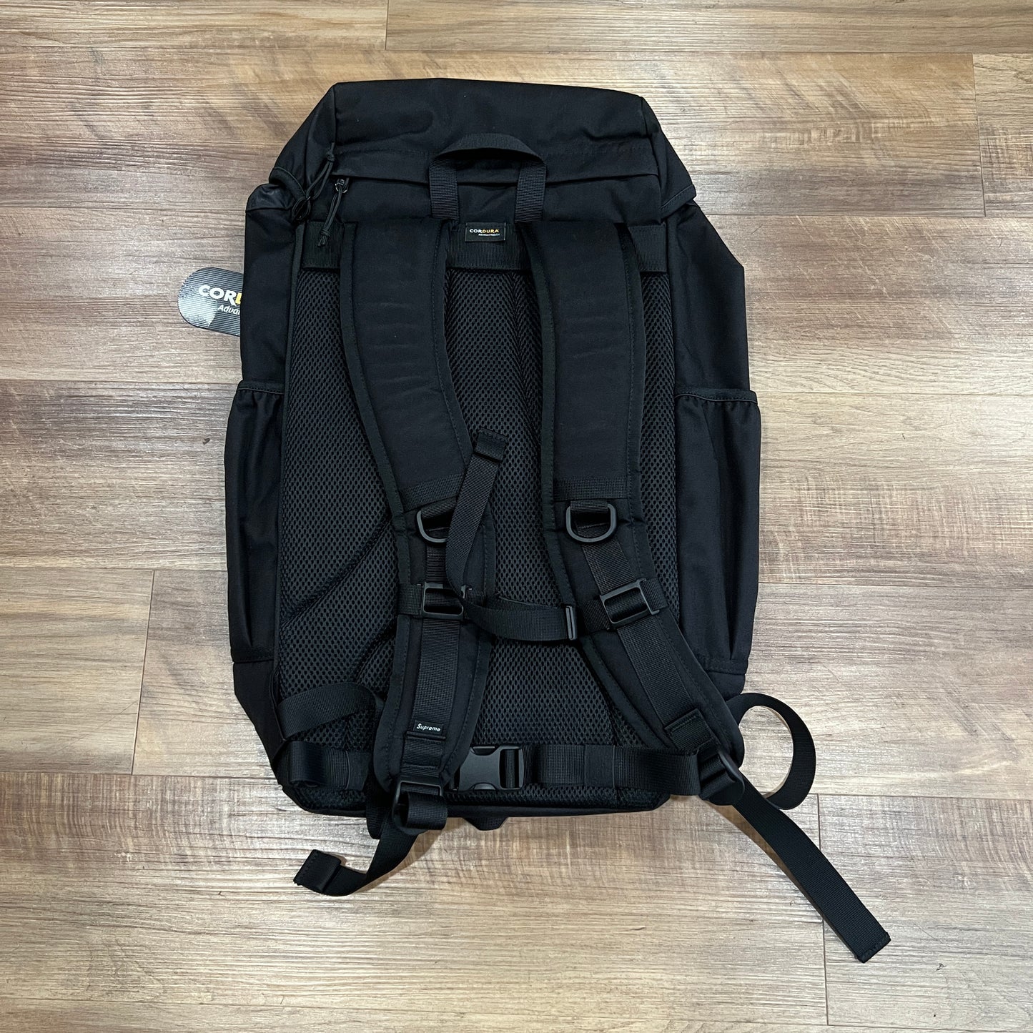Supreme Backpack Black Cordura