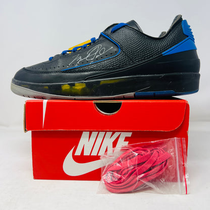 Jordan 2 Retro Low SP Off-White Black Blue