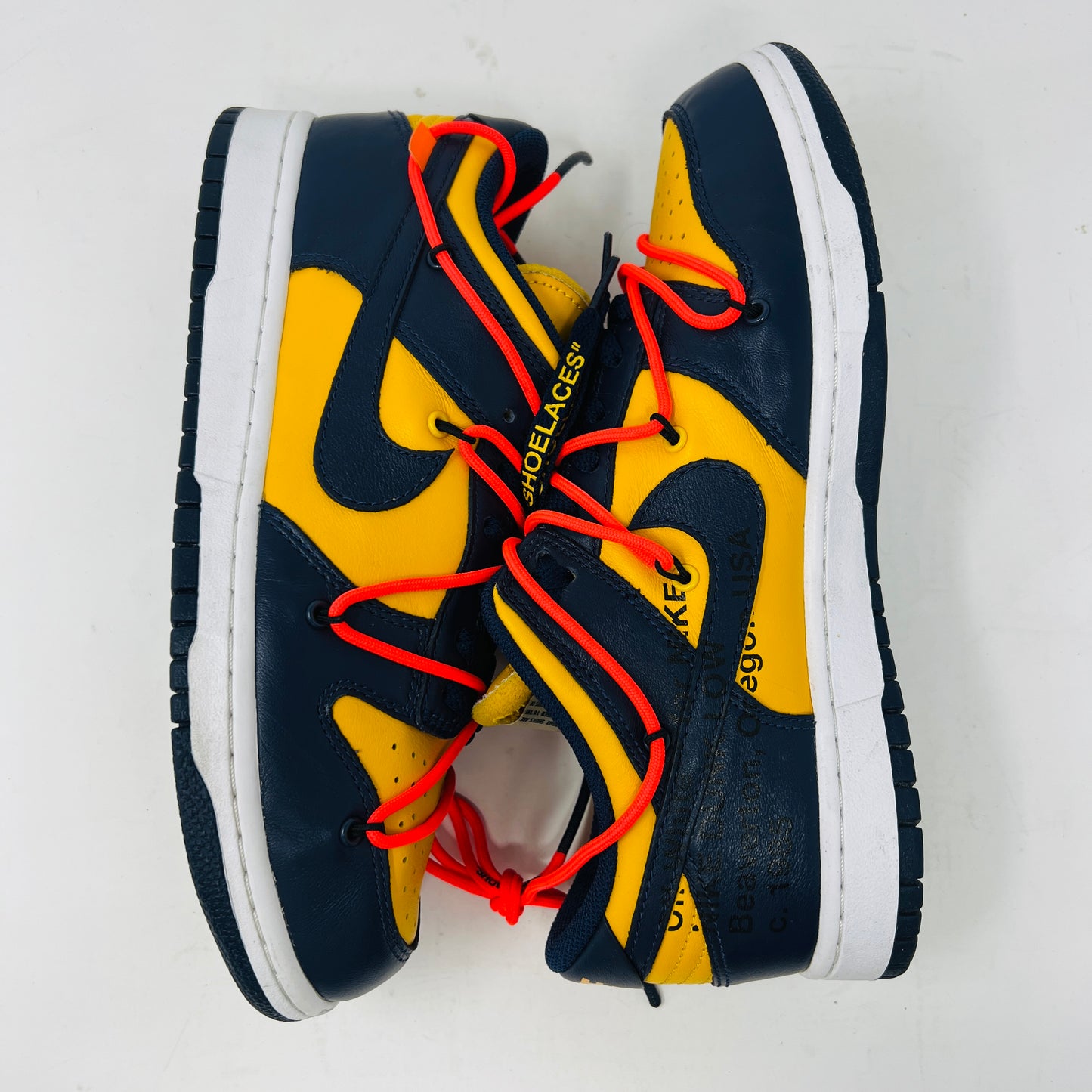 Nike Dunk Low Off-White University Gold