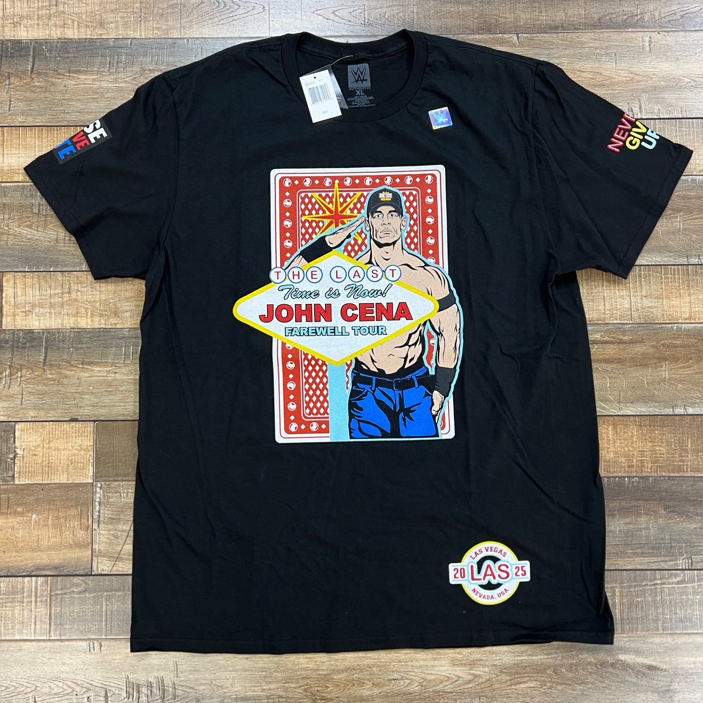 WWE John Cena Farewell Tour 2025 Las Vegas Official Shirt