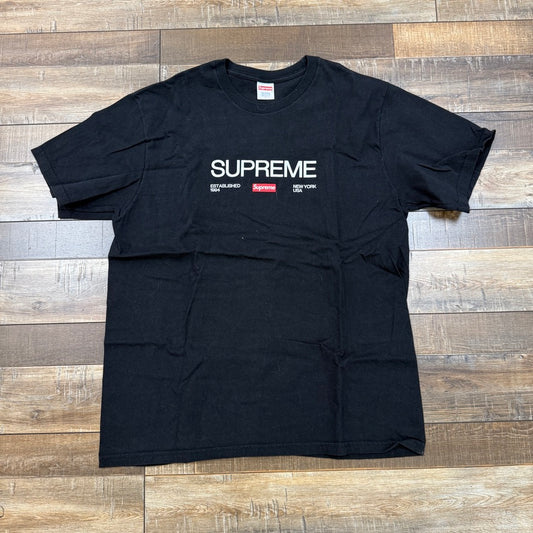 Supreme Est. 1994 Tee Black