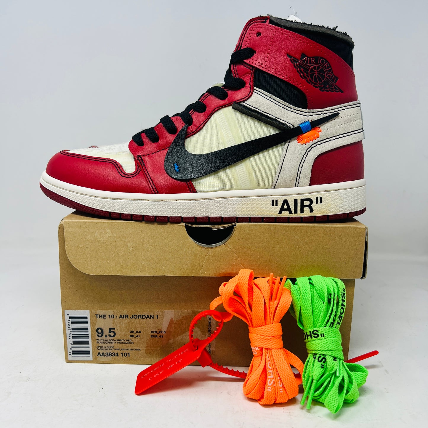 Jordan 1 Retro High Off-White Chicago
