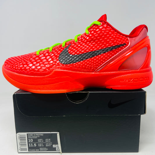Nike Kobe 6 Protro Reverse Grinch