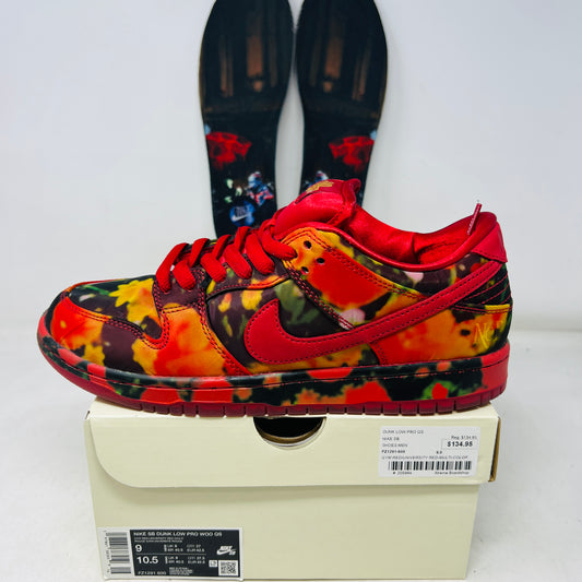 Nike SB Dunk Low The Wizard of Oz Poppy Field