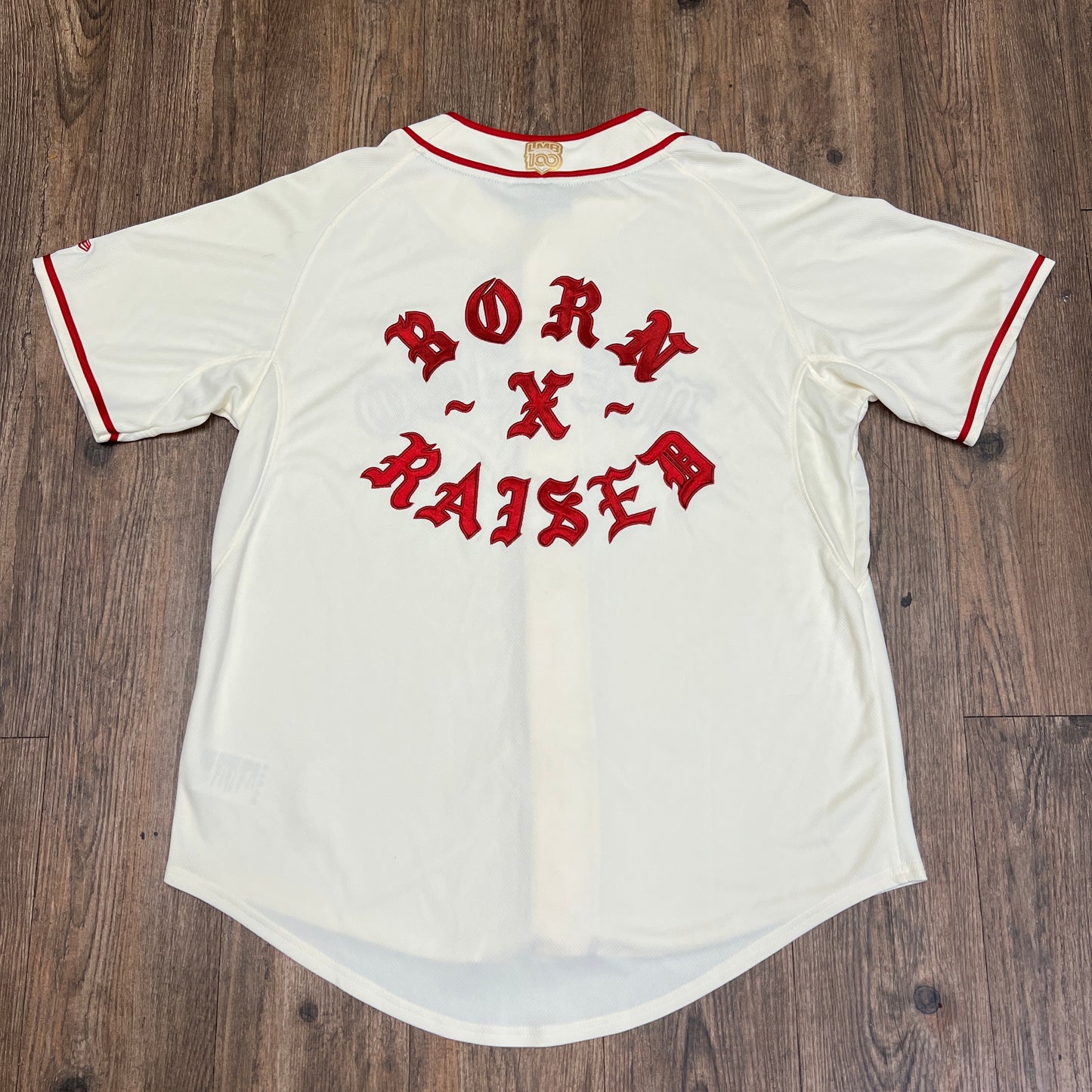 Born x Raised x Diablos Rojos del México Chrome White Jersey