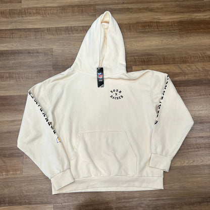 Born X Raised LA Rams vs Philadelphia Eagles NFL Hoodie