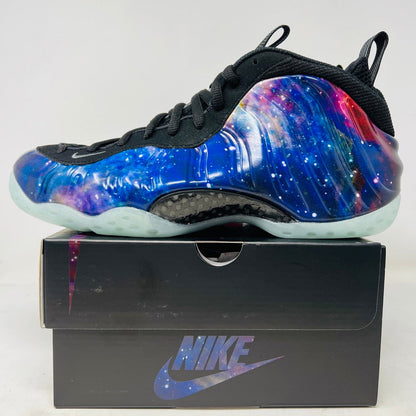 Nike Air Foamposite One Galaxy 2025 sneaker, brand new, with hangtag on box.