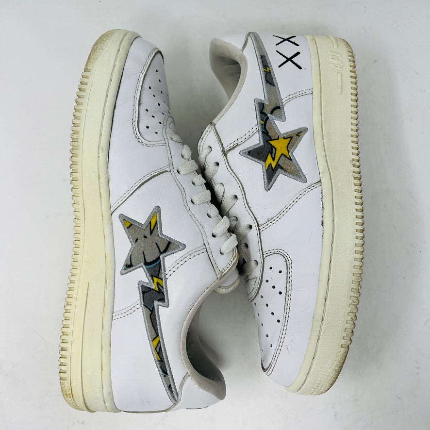 Ape BAPE KAWS STA スニーカー 27cm 白 white KAWS × BAPE STA Leather