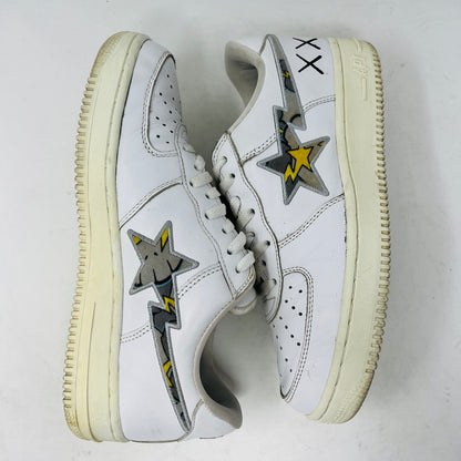 A Bathing Ape Bape Sta Low KAWS White Yellow Grey