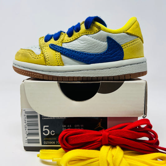 Jordan 1 Retro Low OG SP Travis Scott Canary (TD)