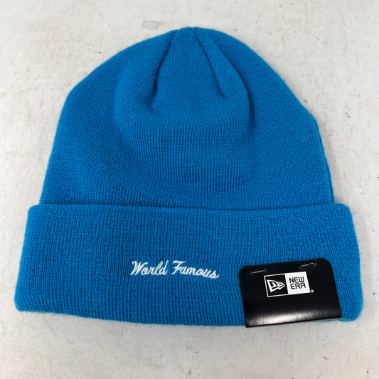 Supreme x New Era Box Logo Beanie Blue