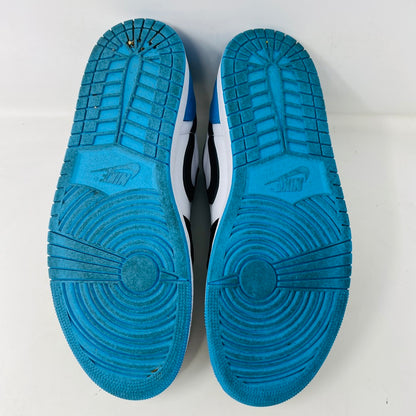 Jordan 1 Retro Low OG Black Dark Powder Blue