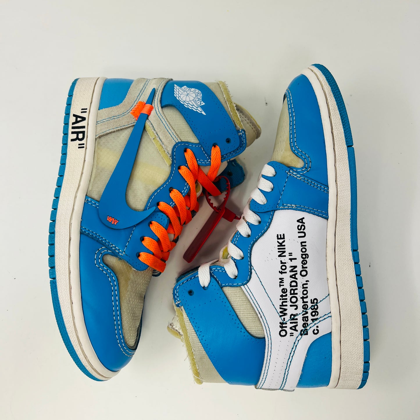 Jordan 1 Retro High Off-White University Blue