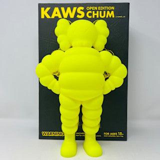 KAWS Chum Vinyl Figure Yellow 2022 brand new.