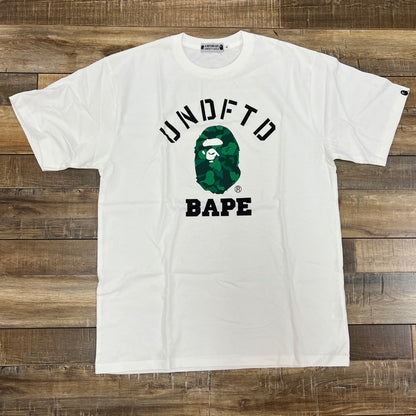 BAPE x Undefeated College tee