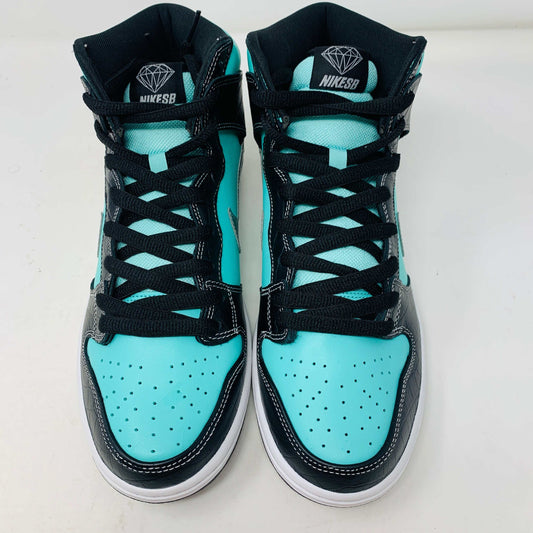 Nike SB Dunk High Diamond Supply Co. sneakers, brand new, Tiffany laces, 2014 model.
