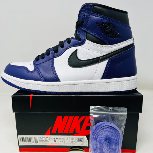 Jordan 1 Retro High Court Purple White