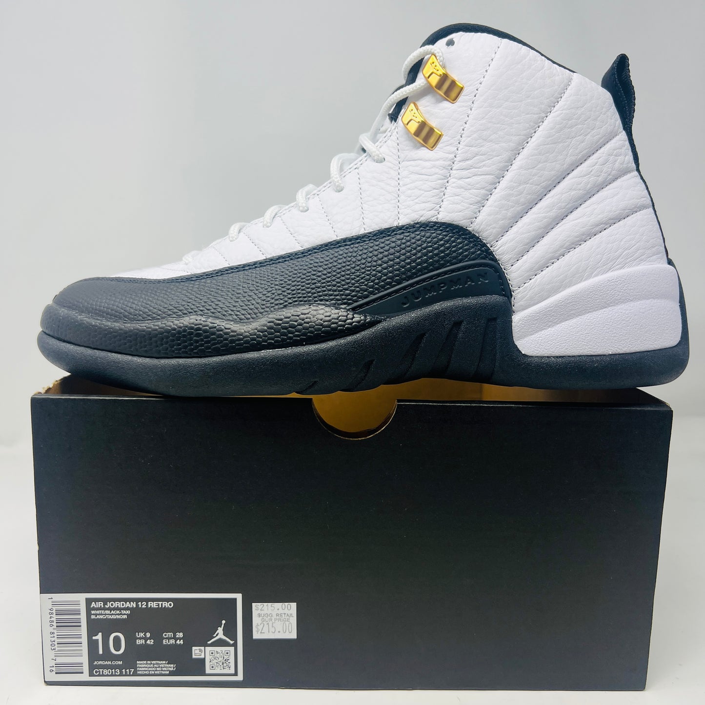 Jordan 12 Retro Taxi (2025)