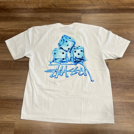 Stussy Melted Tee White