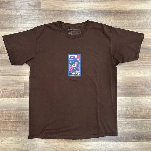 Travis Scott Scare Bear Tee Brown T-Shirt Brown