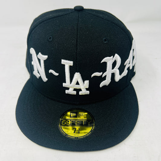 Born x Raised New Era dodgers Crown Fitted Hat Black