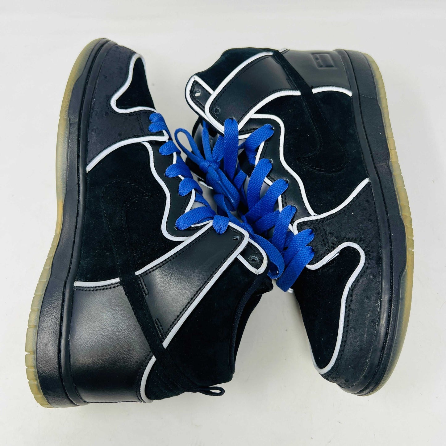 Nike SB Dunk High Black Purple Box