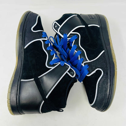 Nike SB Dunk High Black Purple Box