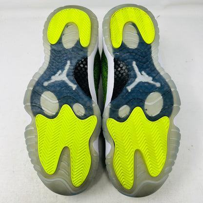 Jordan 11 Retro Low Green Snakeskin