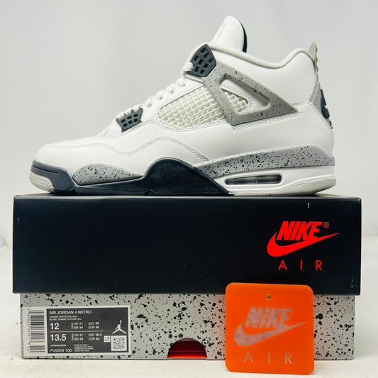 Jordan 4 Retro White Cement (2025)
