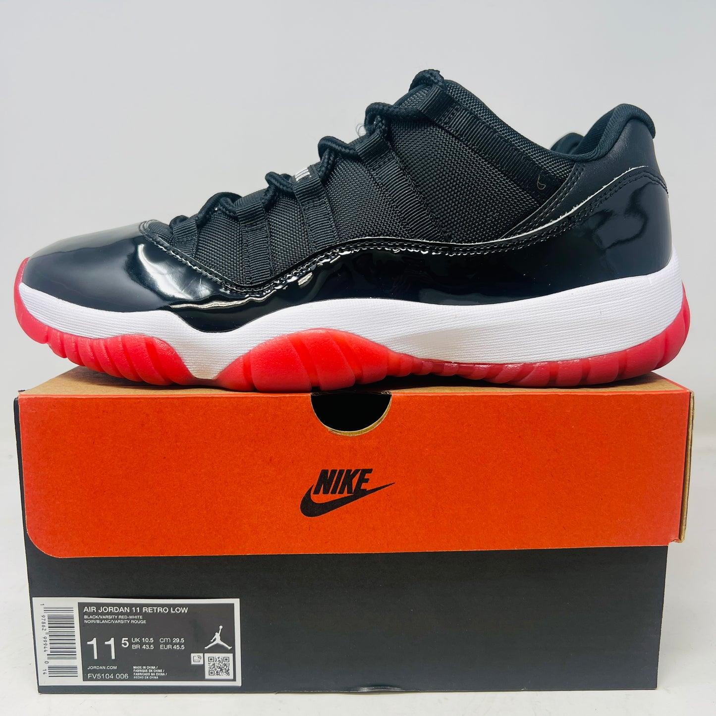 Jordan 11 Retro Low Bred (2025)