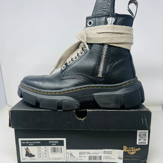 Dr. Martens 1460 DMXL Jumbo Lace Zip Boot Rick Owens Black
